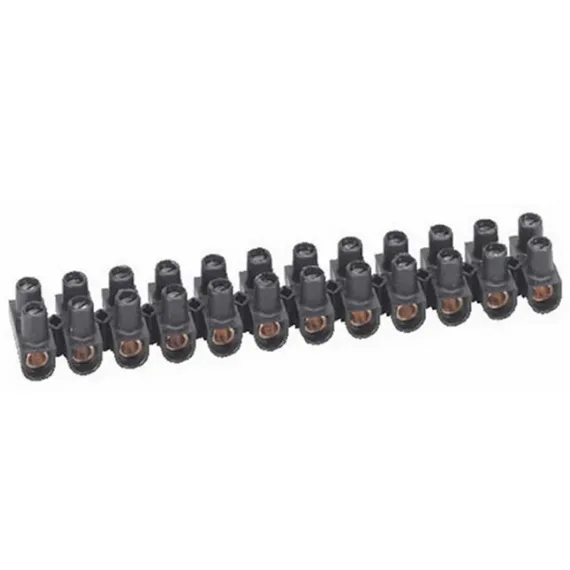 Barrette dominos électriques, 25 mm² pour rigide et souple