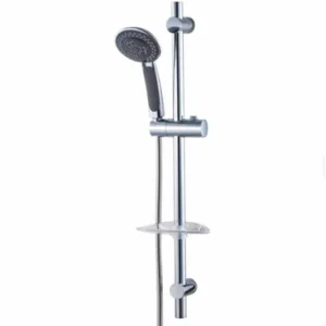 Pommeau de douche chromé