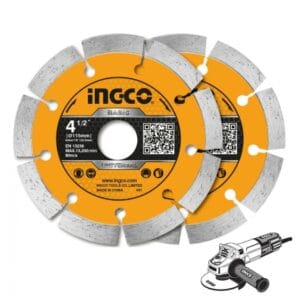 Jeu de 2 Disques Diamant 115mm